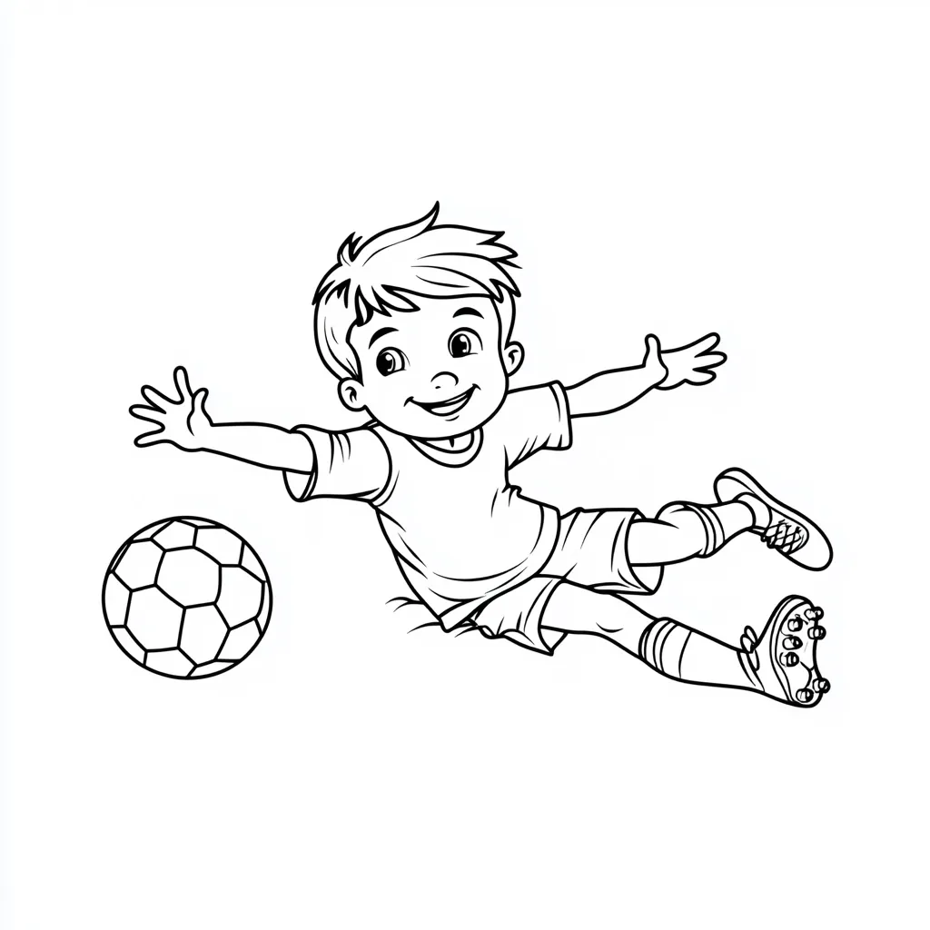 coloriage Foot à imprimer pdf