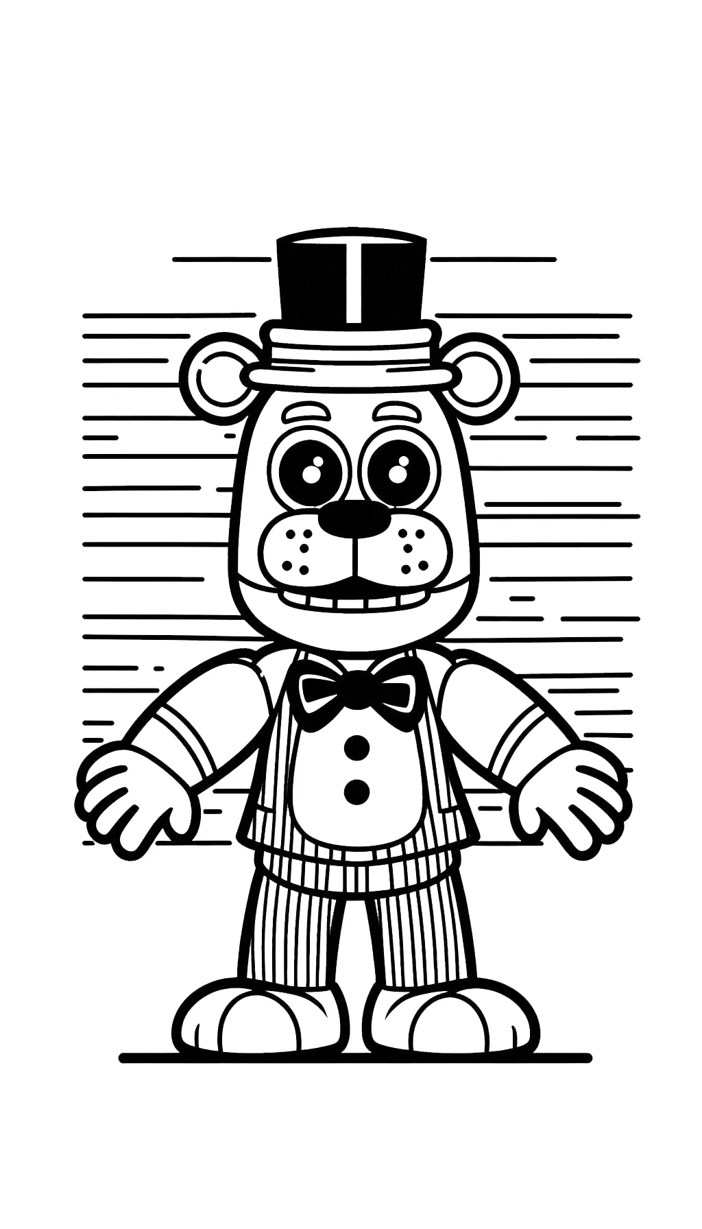 imprimer coloriage Freddy