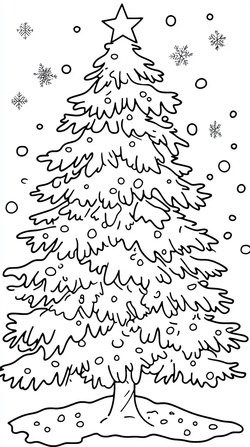 coloriage Hiver pour enfant gratuit