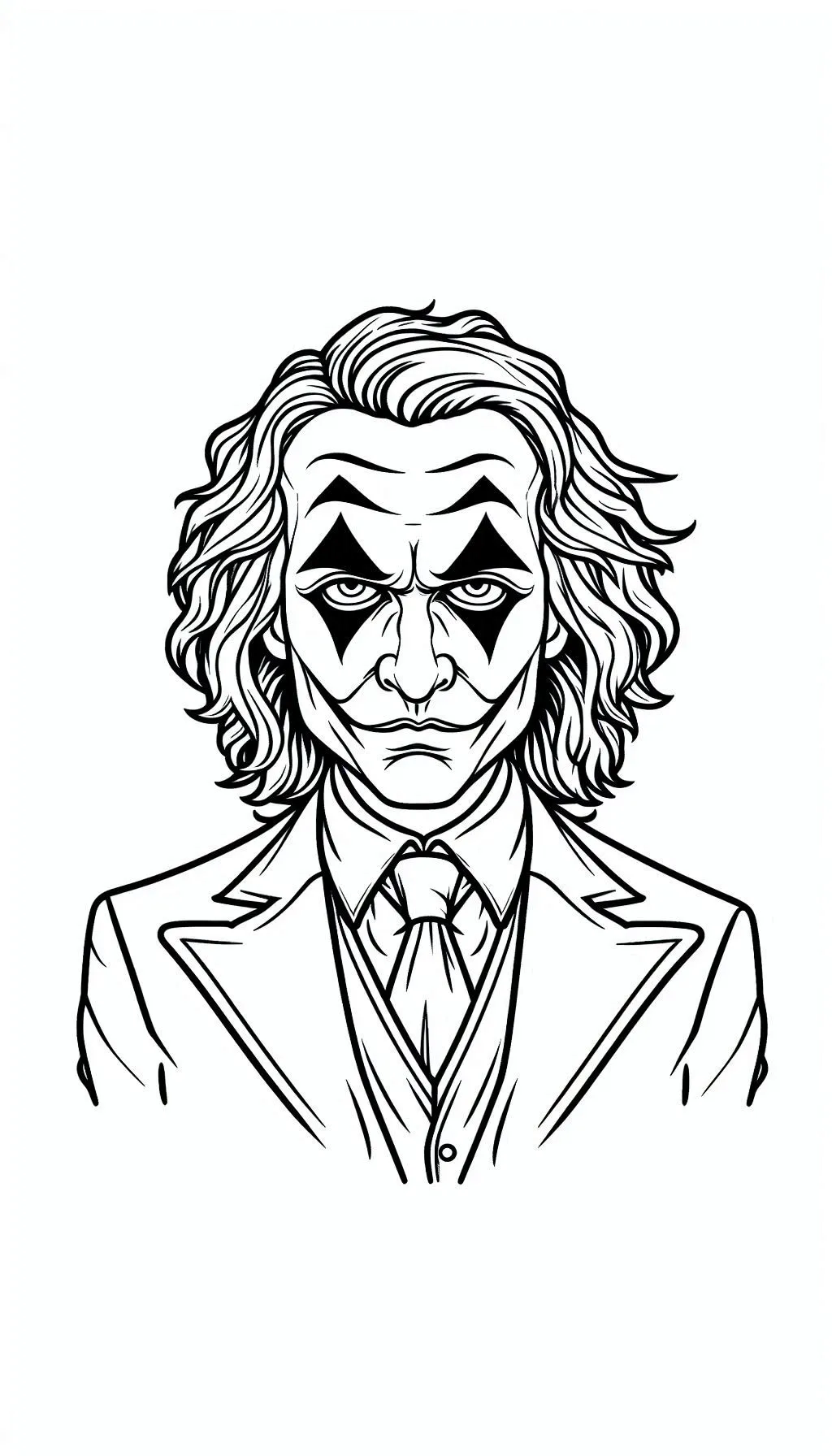 coloriage Joker gratuit en ligne 1