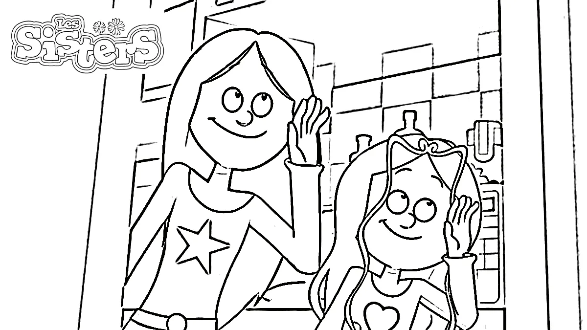 coloriage Les Sisters en ligne