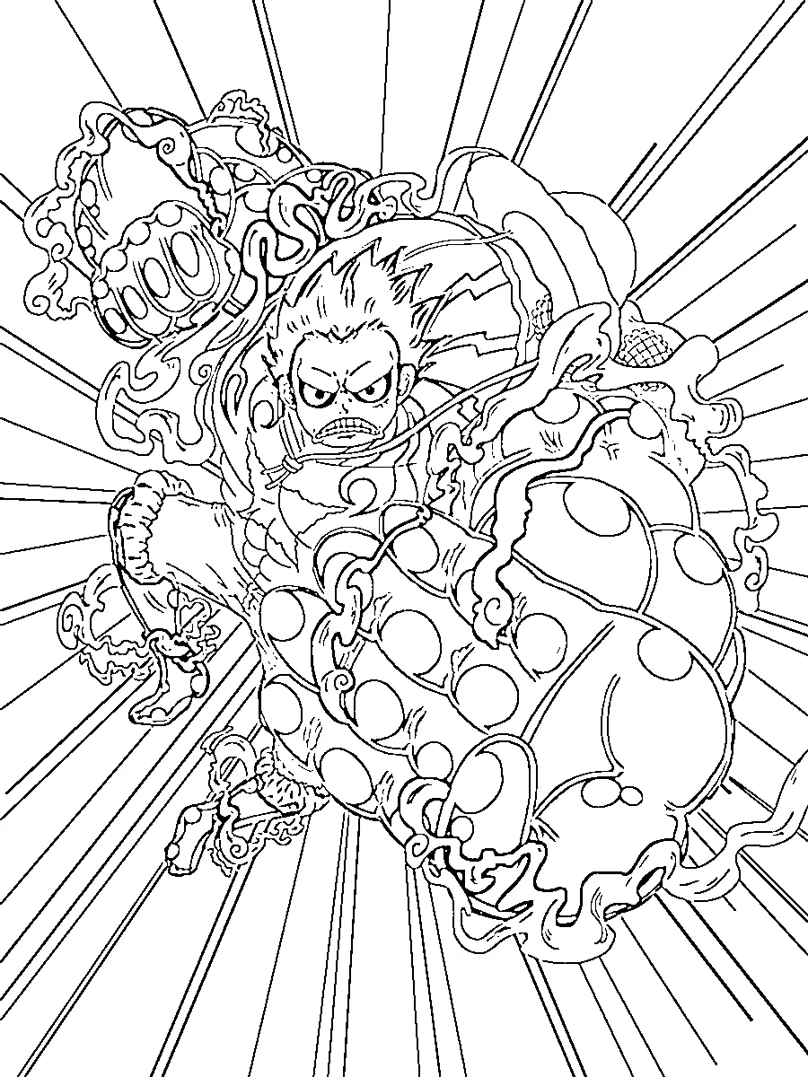 luffy coloring page coloring