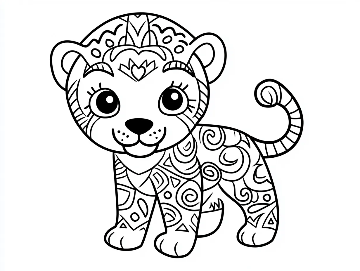 47 Coloriage Mandala Animaux Un Zoo Magique Sur Papier