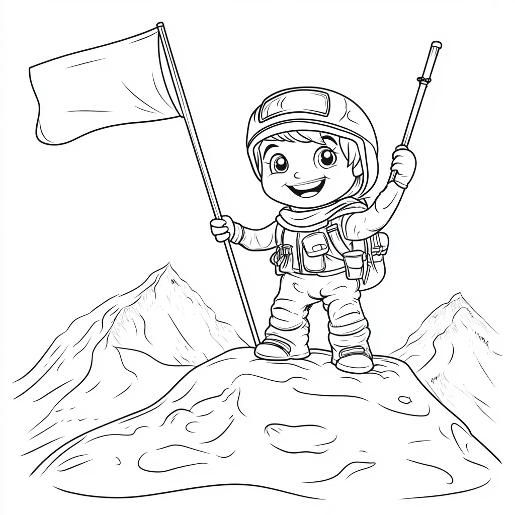 coloriage Militaire pour enfants a imprimer gratuit 1