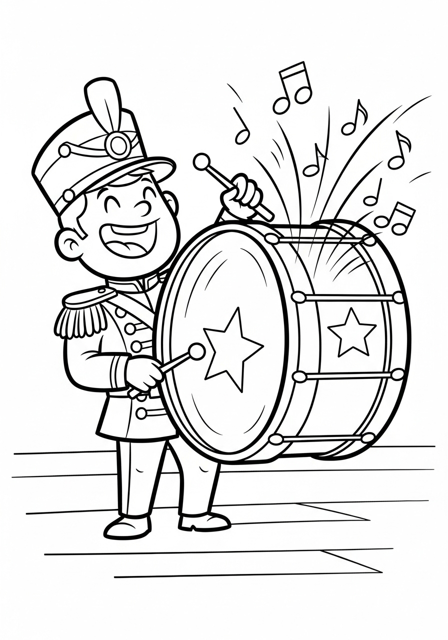 coloriage Militaire updated pour enfant de 5 ans 1