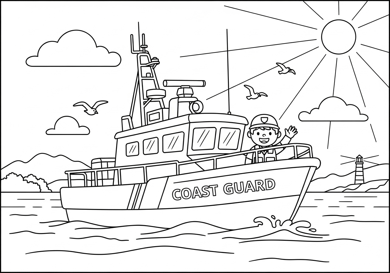 coloriage Militaire updated pour enfants