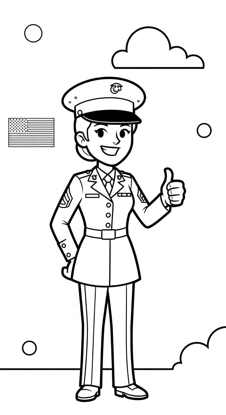 coloriage Militaire updated à imprimer gratuitement pdf