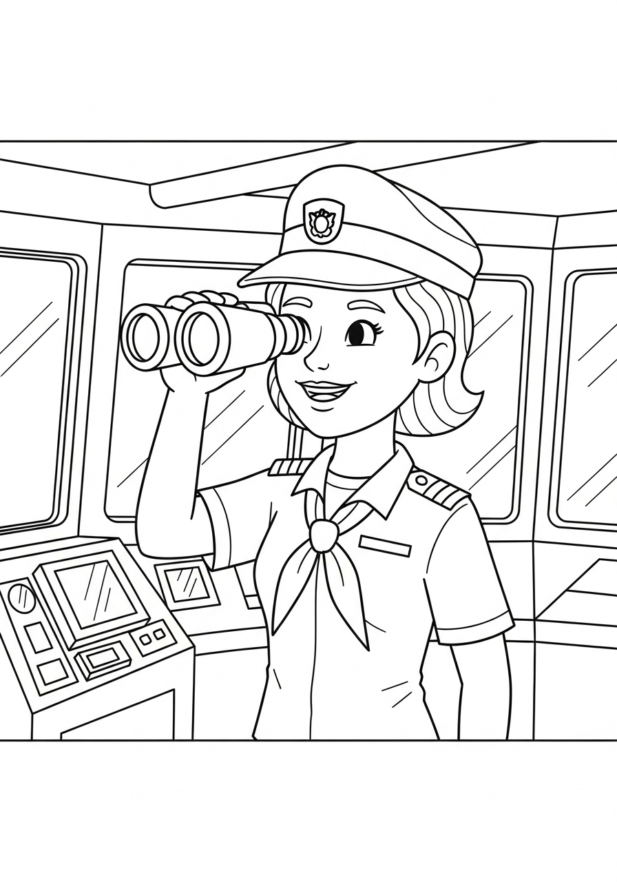 coloriage Militaire updated pour enfant de 3 ans