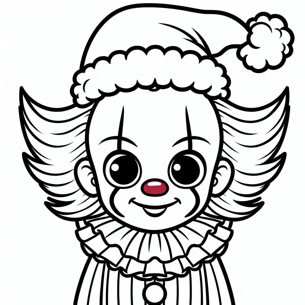 coloriage Pennywise en ligne