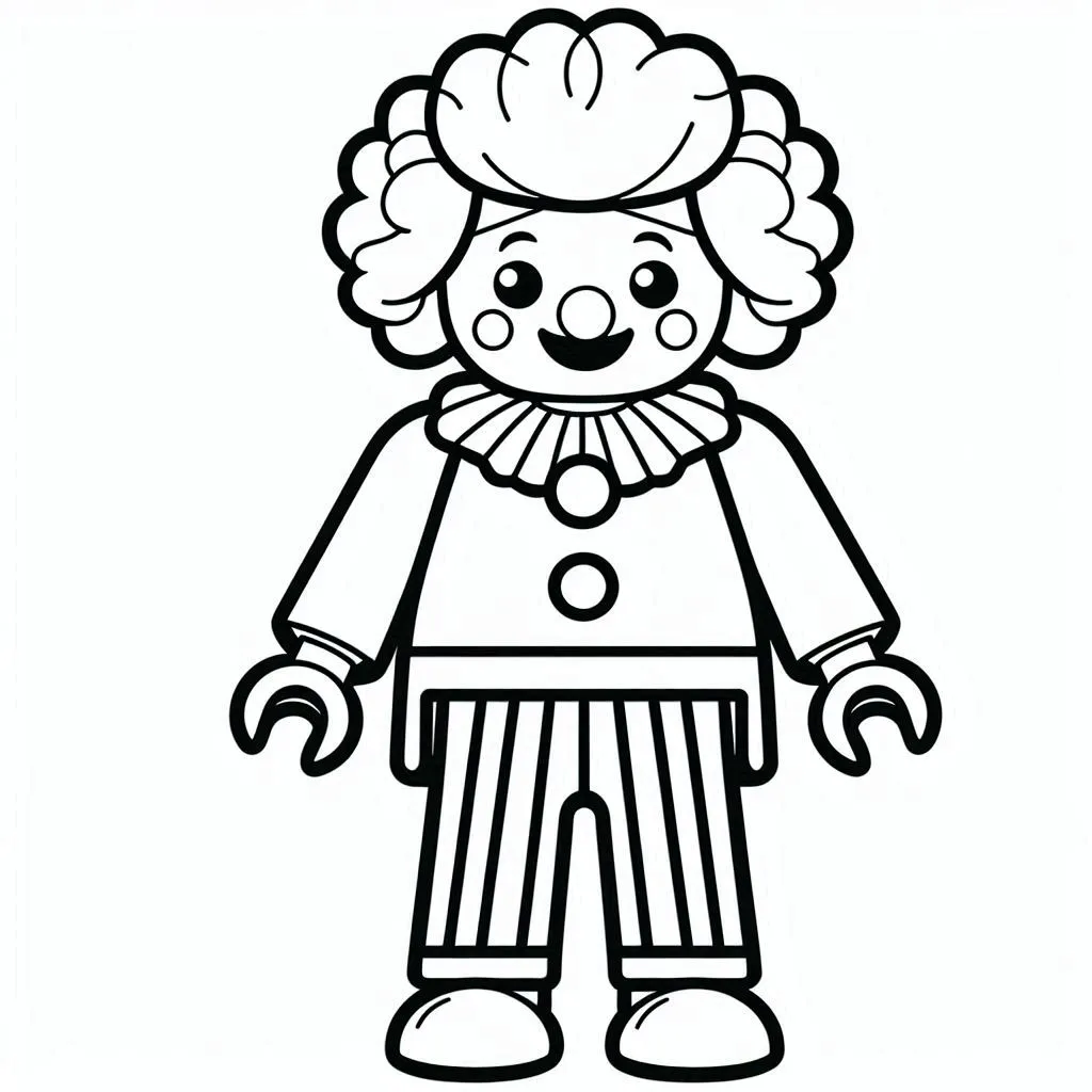 coloriage Playmobil et decoupage a imprimer gratuit