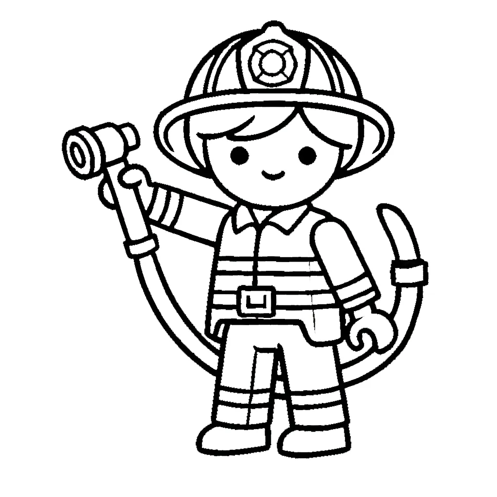 imprimer coloriage Playmobil gratuit 1