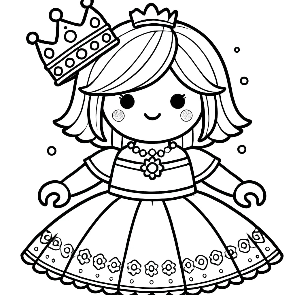 coloriage Playmobil pour enfant de à imprimer 1