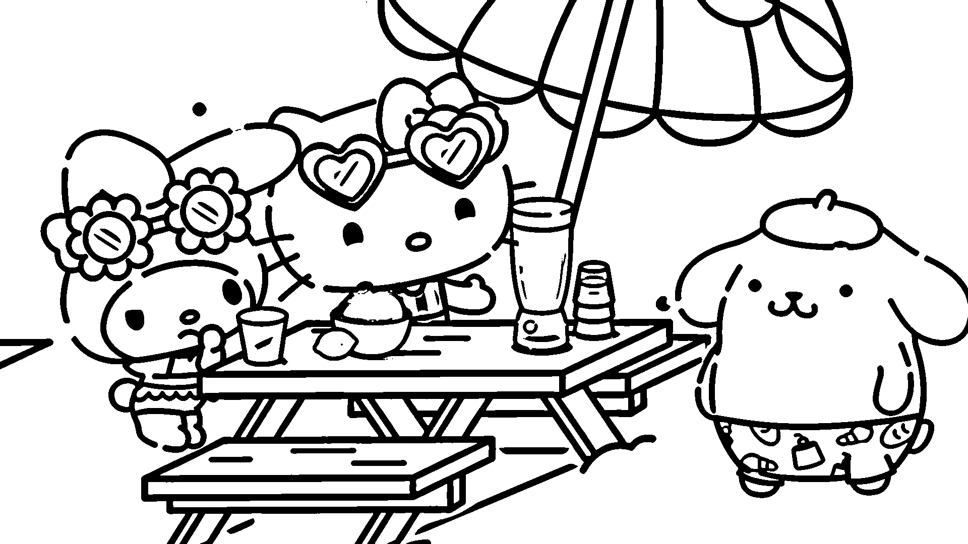 imprimer coloriage Pompompurin gratuit