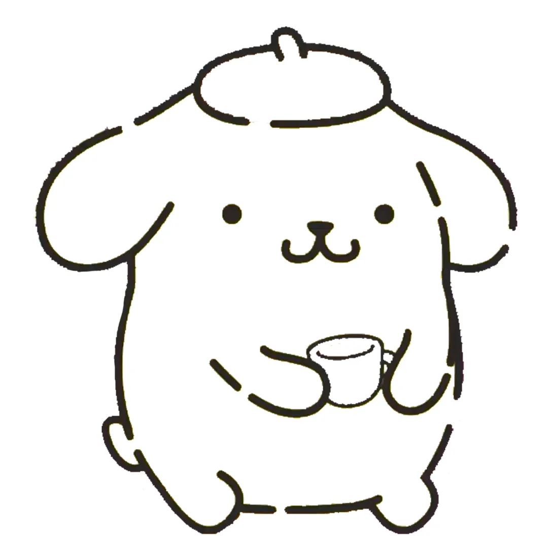 coloriage Pompompurin a dessiner en ligne 1