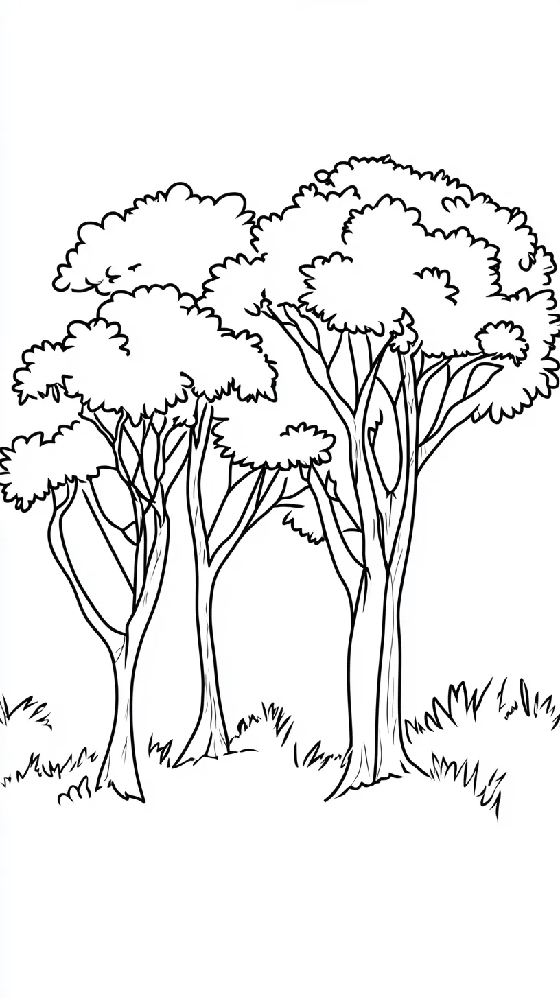 coloriage Savane gratuit a imprimer 2