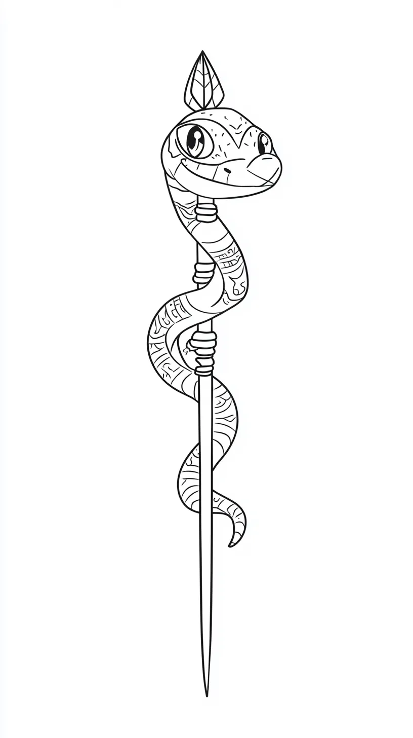 coloriage Serpent à imprimer gratuit