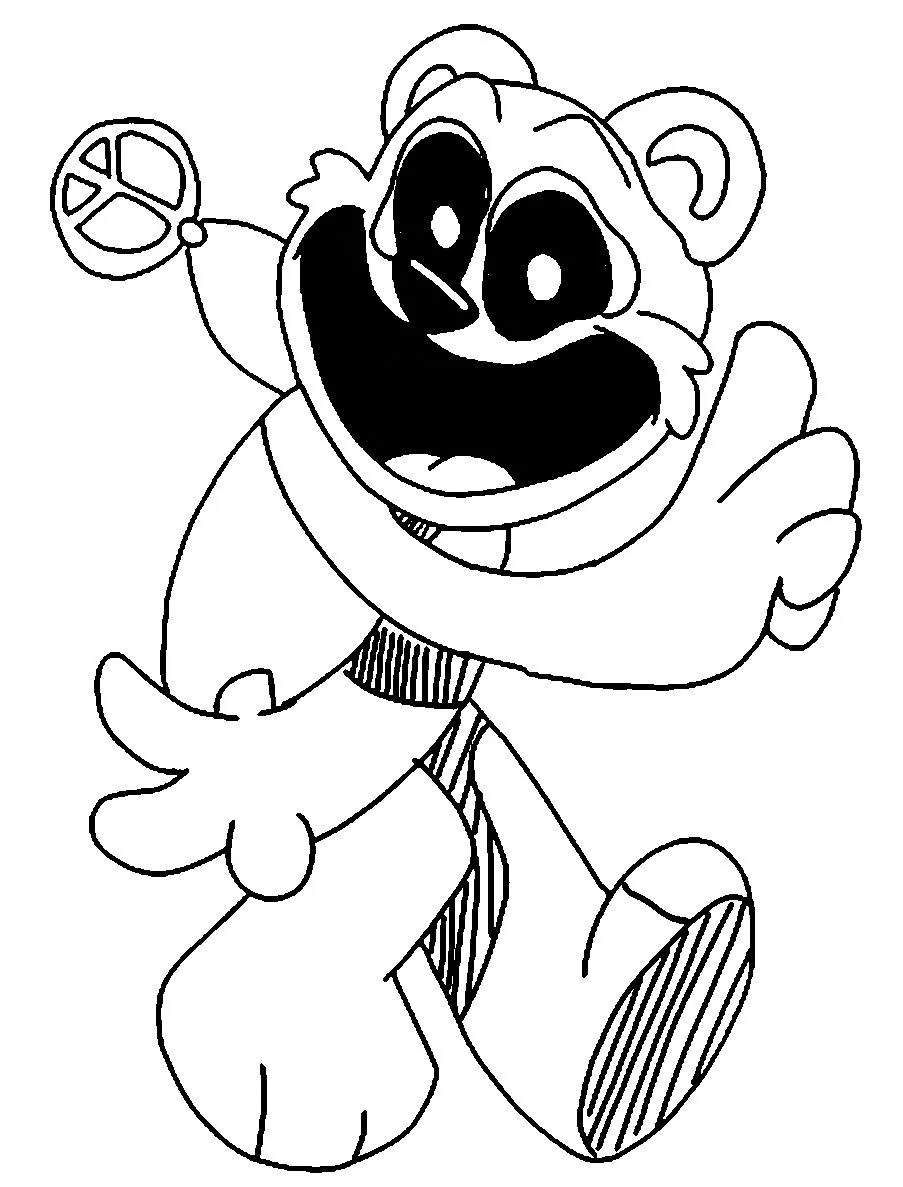 coloriage Smiling Critters à imprimer pour enfant de 8 ans 2