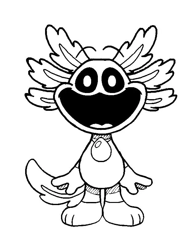 coloriage Smiling Critters à imprimer gratuitement pdf