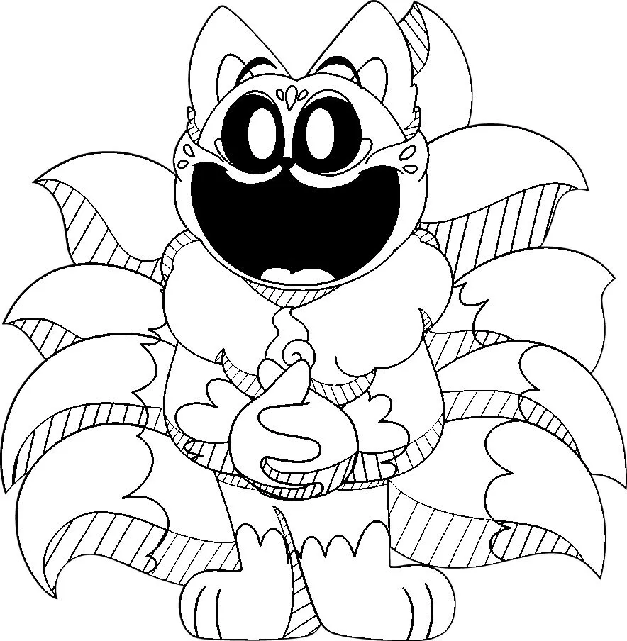 coloriage Smiling Critters à imprimer gratuitement 1