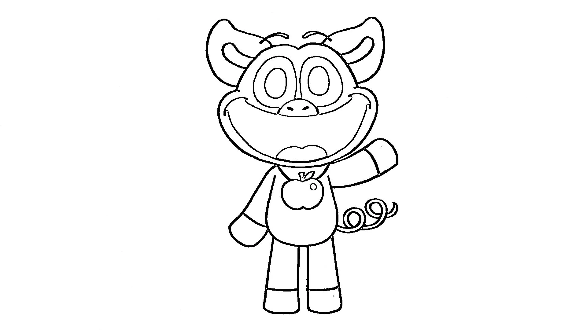 coloriage Smiling Critters gratuit pour enfants 3