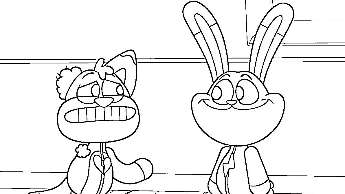 coloriage Smiling Critters pour enfants a imprimer gratuit