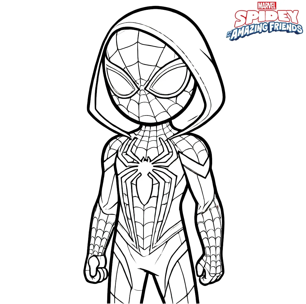 coloriage Spidey et dessin a imprimer 2