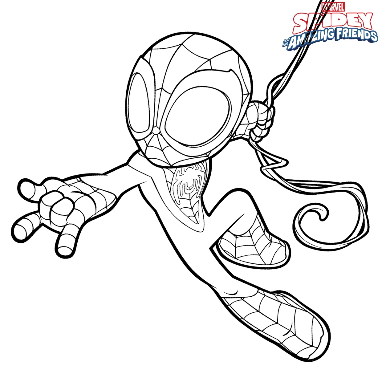 coloriage Spidey et dessin a imprimer