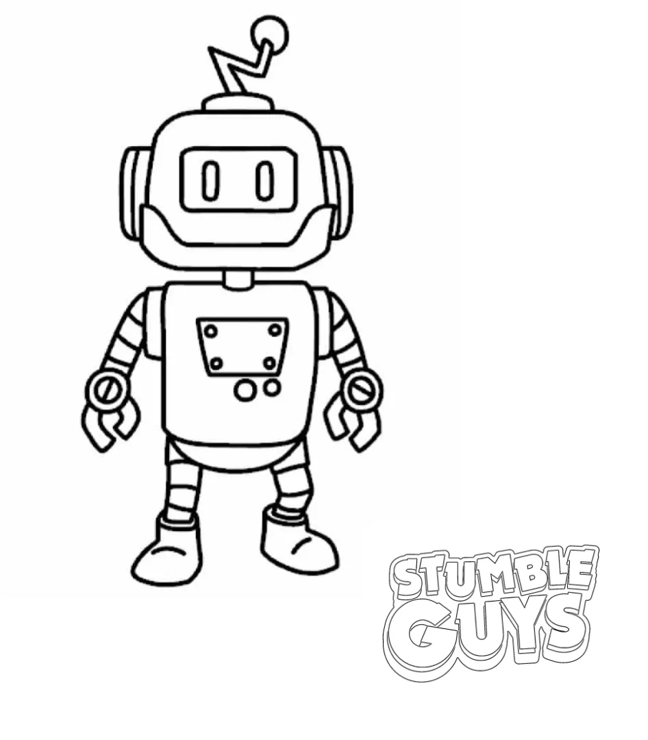 image pour coloriage Stumble Guys enfant