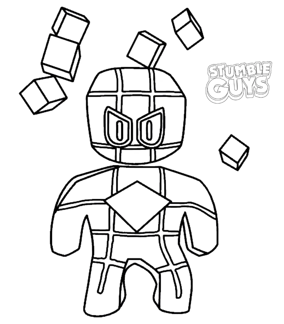 coloriage Stumble Guys de pour enfants 1