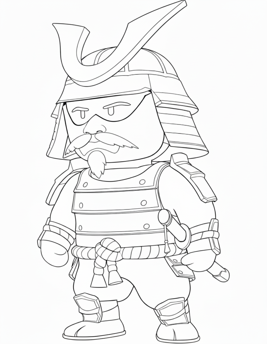 coloriage Stumble Guys update pour bebe a imprimer