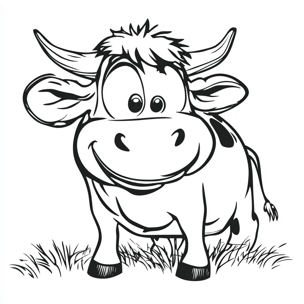 51+ Coloriage Vache Gratuit : Des Vaches Trop Mignonnes