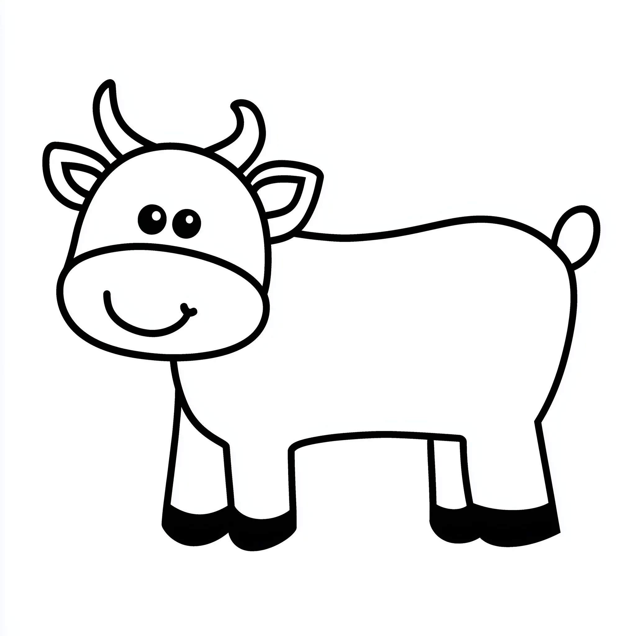 coloriage Vache gratuit