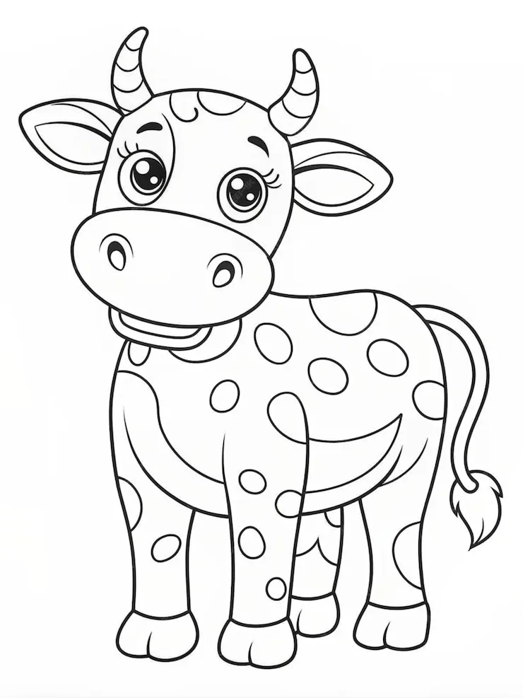 coloriage Vache et dessins