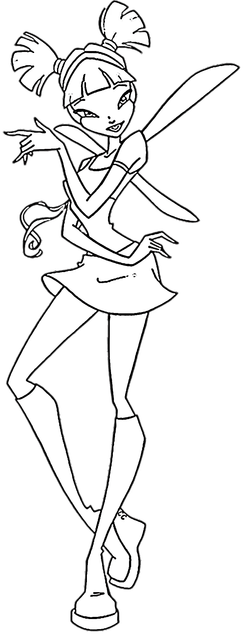 image de coloriage Winx pour enfant 1