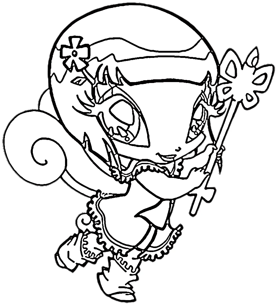 coloriage Winx à imprimer pour enfant de 8 ans 1