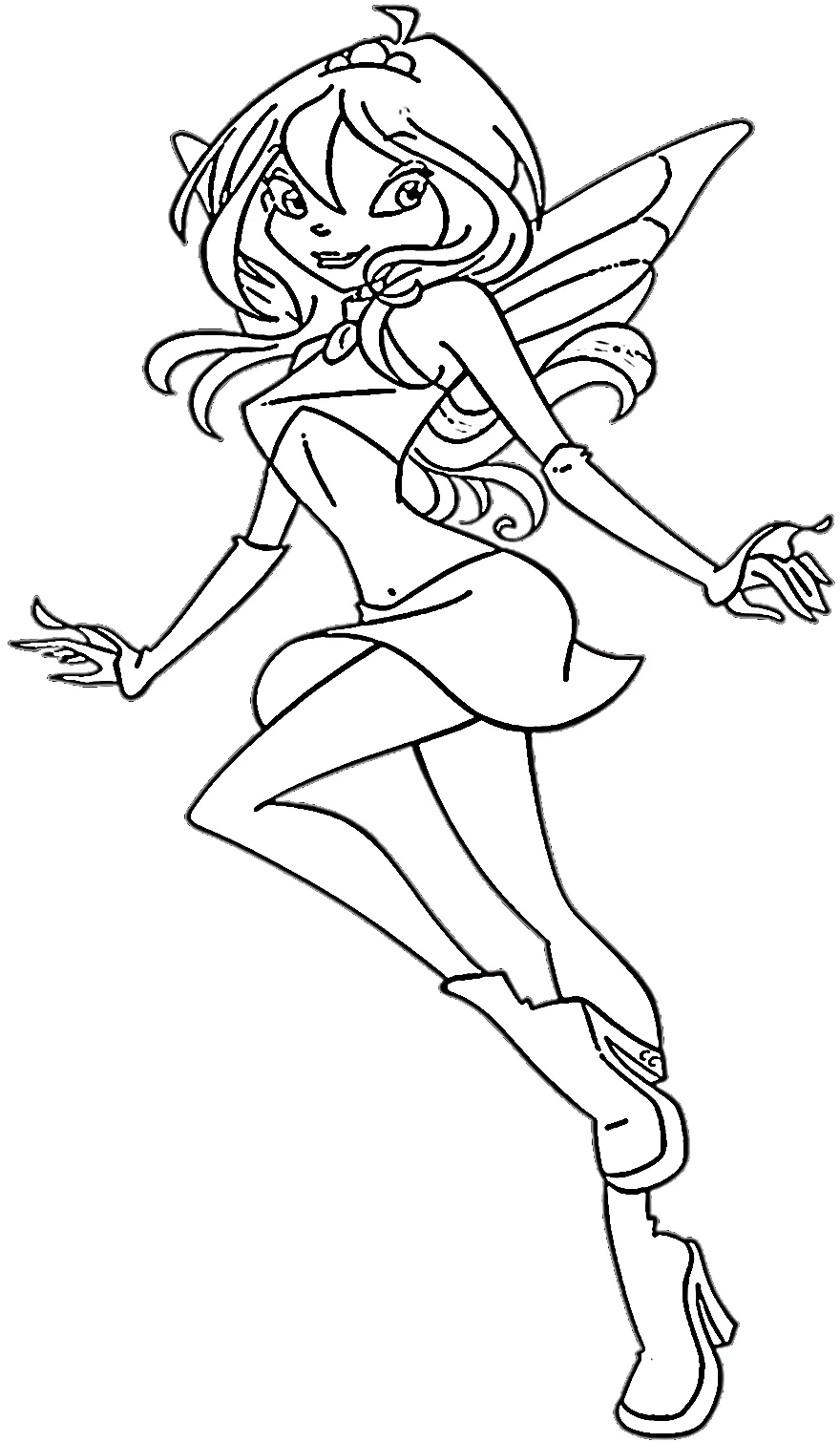 coloriage Winx pour enfants