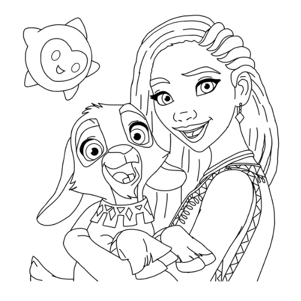 27+ Wish Coloring Pages free: An Adventure Disney Unforgettable