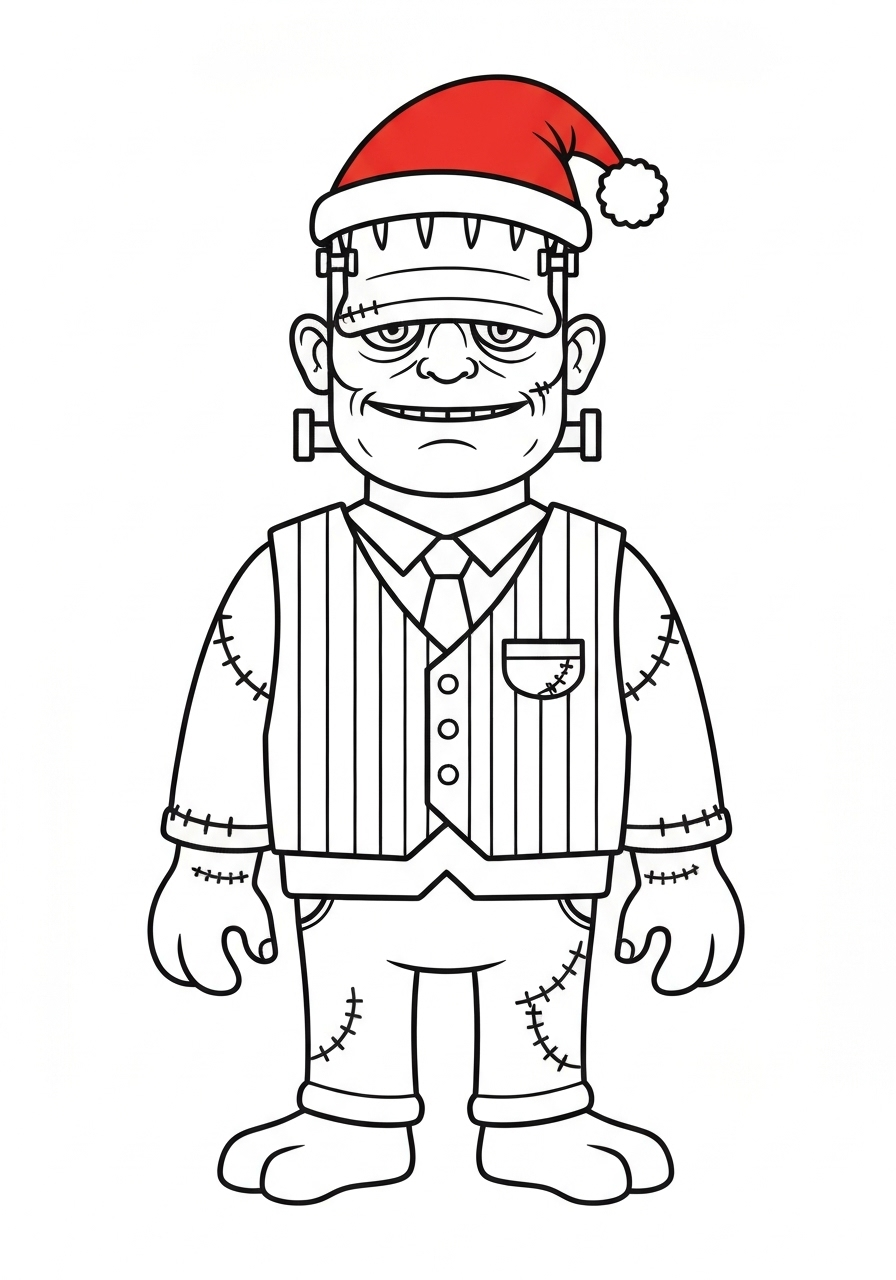 coloriage Monstre update pour primaire