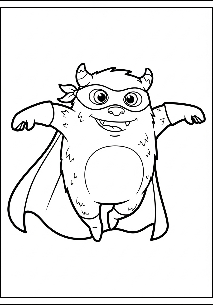 coloriage Monstre update a dessiner en ligne