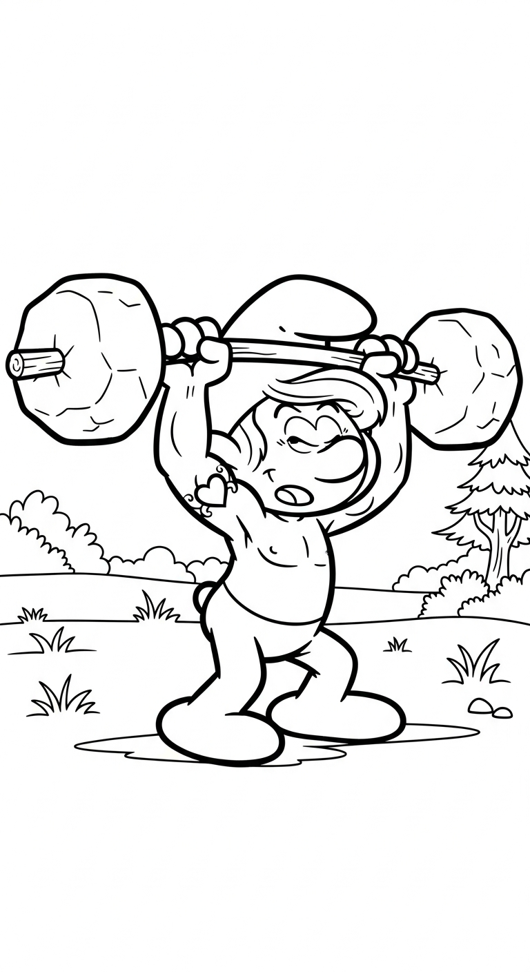 coloriage Schtroumpf updated a telecharger 1