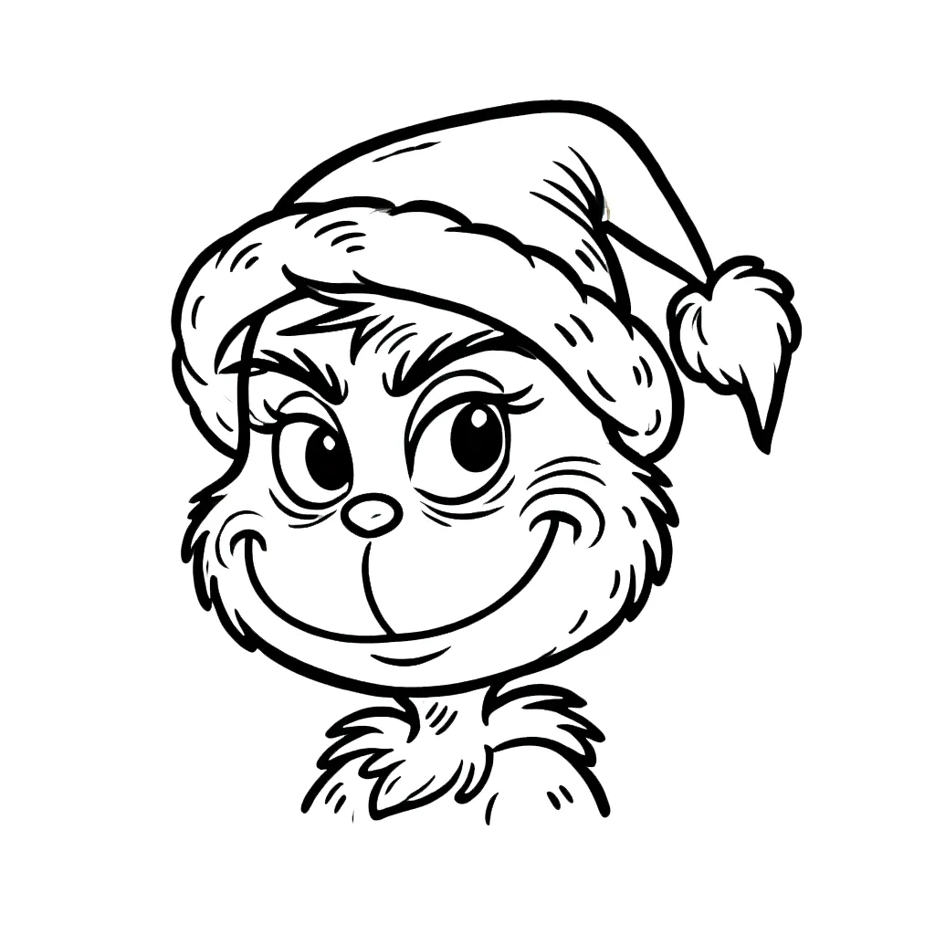 imprimer coloriage grinch