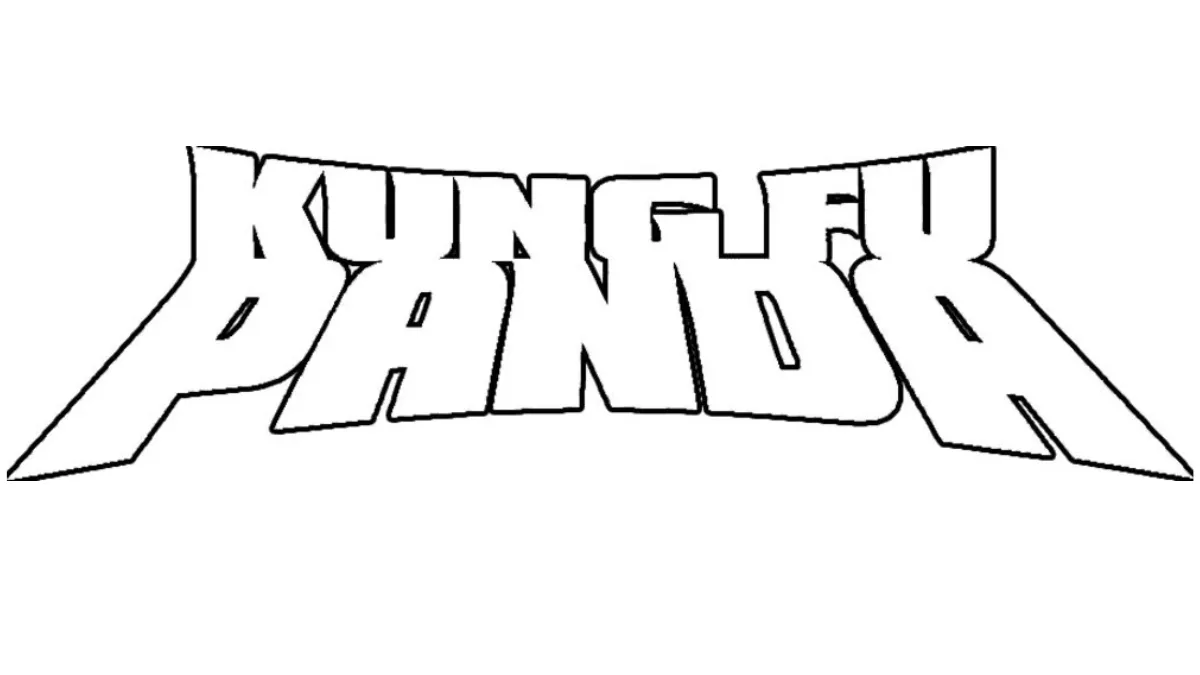 coloriage kung fu panda a dessiner en ligne