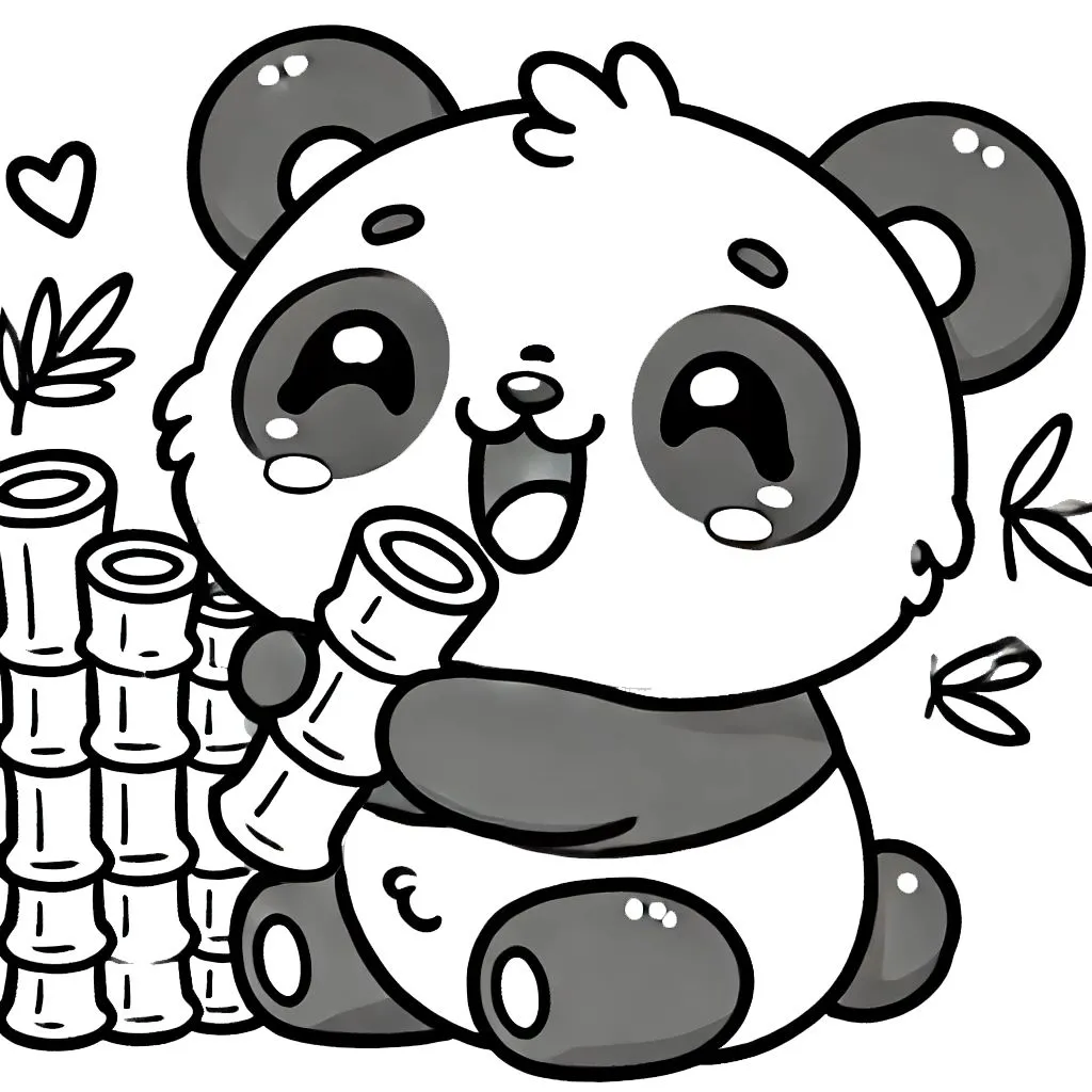 Coloriage De Panda Image De Panda Colorier TGTOEC