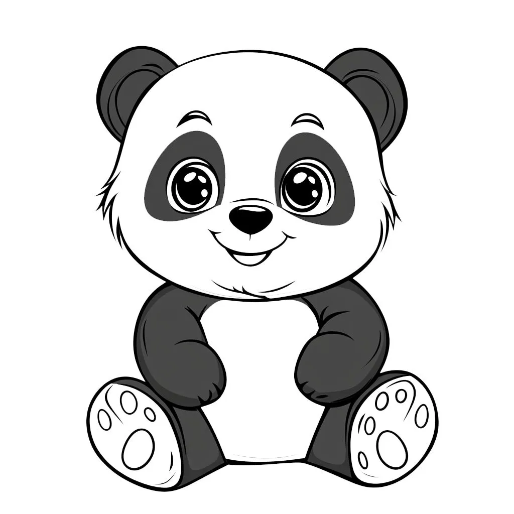 29 Coloriage Panda Kawaii Imprimer Ou Colorier En Ligne