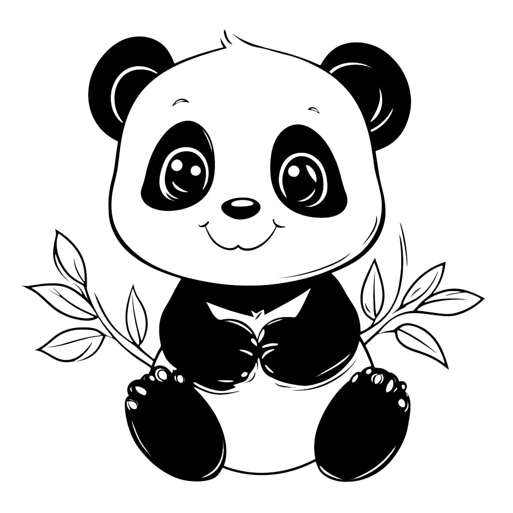 29 Coloriage Panda Kawaii Imprimer Ou Colorier En Ligne