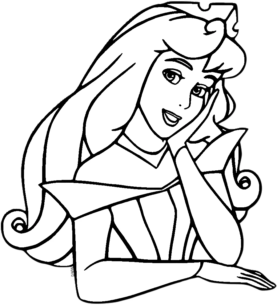 coloriage Aurore à imprimer pdf