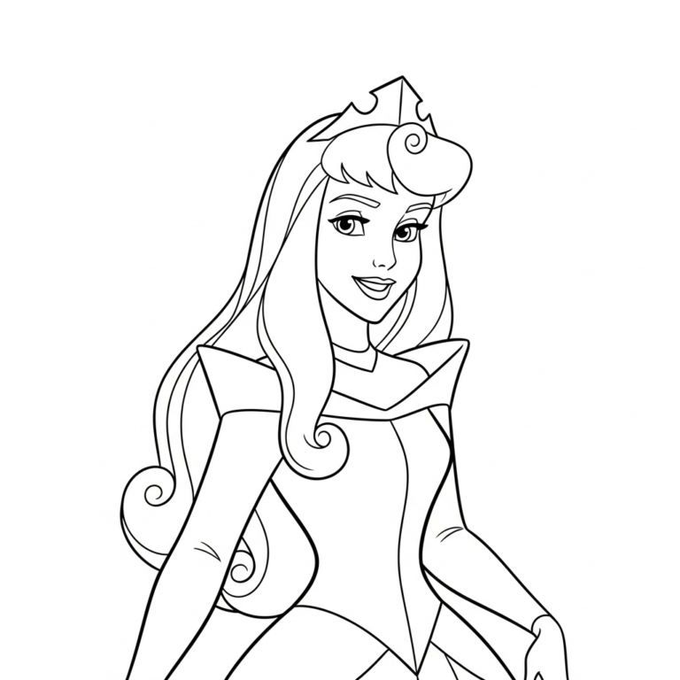 Coloriage Aurore