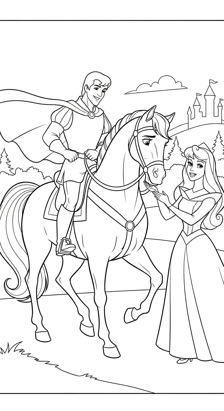 image pour coloriage Aurore updated enfant