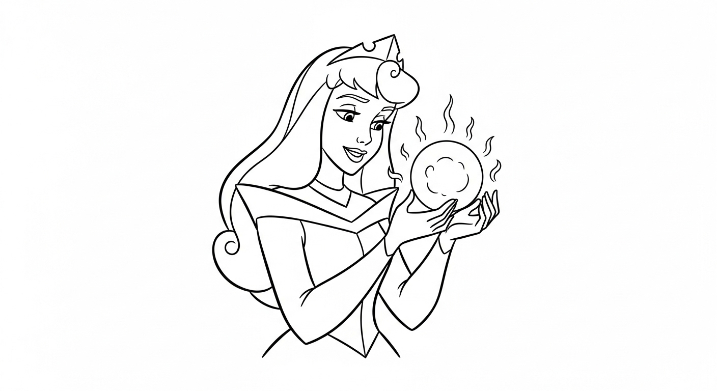 coloriage Aurore updated a colorier en ligne gratuitement