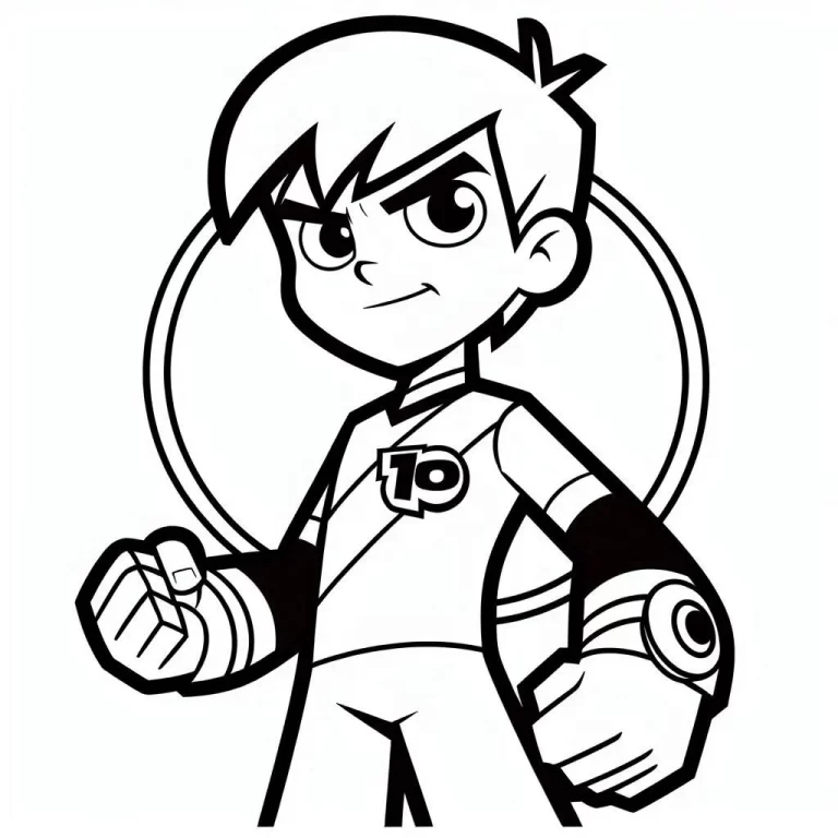 Coloriage Ben 10